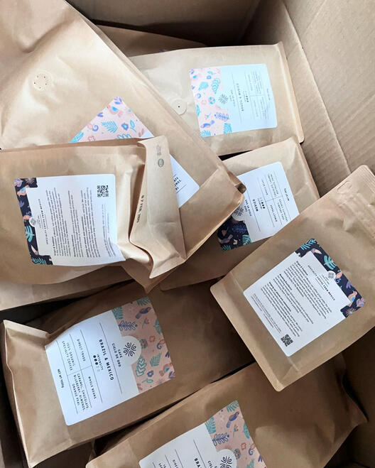 Cafe Cielo de Oro coffee bag